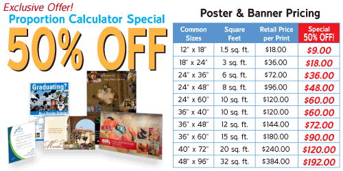 Universal Printing Large Format Poster and Banner Printing